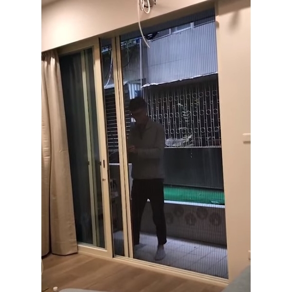 3軌氣密拉門加摺紗 3軌氣密拉門加摺紗