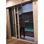 3軌氣密拉門加摺紗 - 鑫輝鋁業有限公司