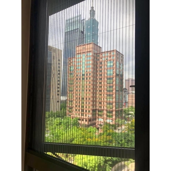 摺紗+推開窗 摺紗+推開窗
