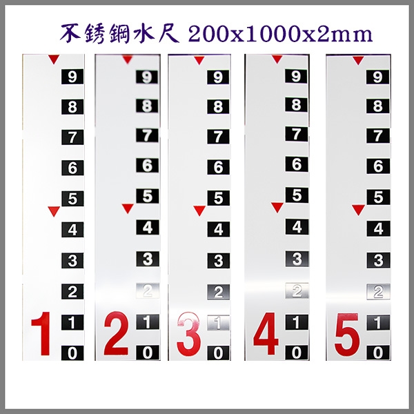不銹鋼水尺