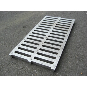 鑄鋁蓋20X40X2cm A型圓形止滑點-中道企業有限公司