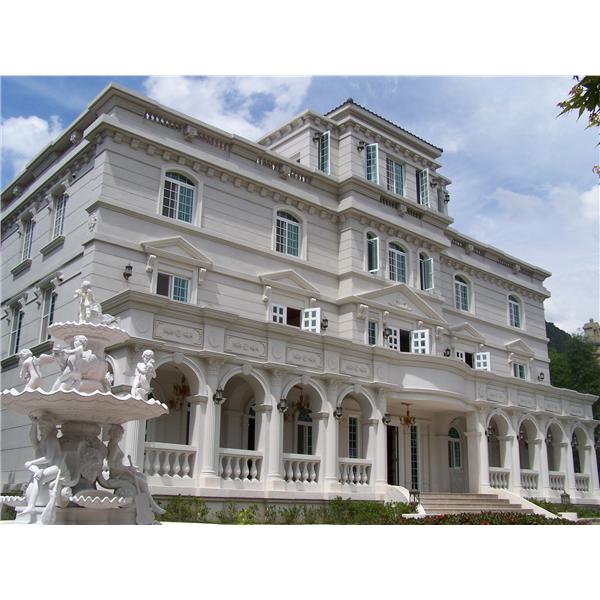 GRC歐莉葉荷城堡民宿建築外觀造型-昇辰企業有限公司