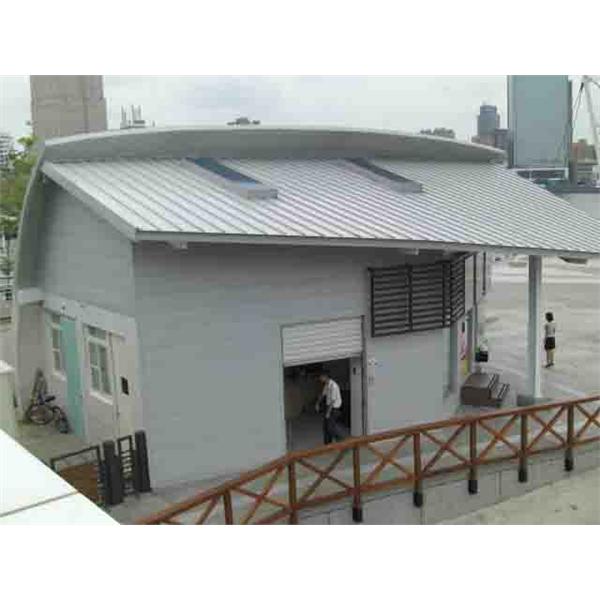 真愛碼頭守衛室屋面板工程-達昇鋼品有限公司