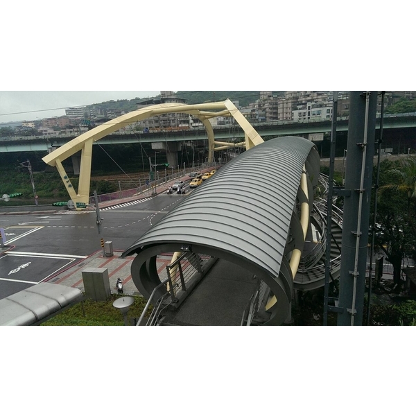 基隆暖江橋屋面鈦鋅板工程 基隆暖江橋屋面鈦鋅板工程