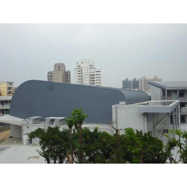 樂群國小屋牆面工程-達昇鋼品有限公司
