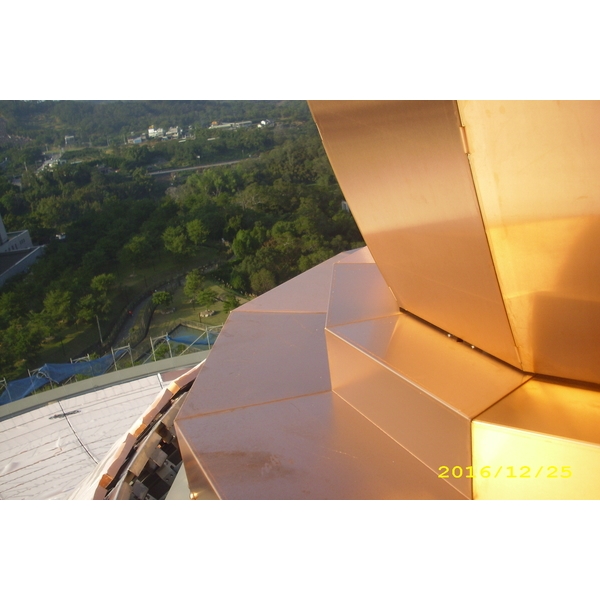 天恩彌勒佛院屋頂銅板工程-達昇鋼品有限公司