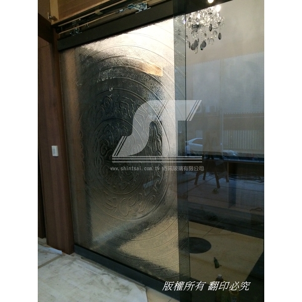 手工窯燒自動門 玻璃門 藝術玻璃 壓花玻璃 手工窯燒自動門 玻璃門 藝術玻璃 壓花玻璃