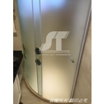 淋浴間玻璃 淋浴拉門 玻璃門 毛巾吊桿 浴室乾濕分離 - 昕采玻璃有限公司