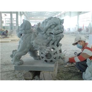 石獅子雕刻