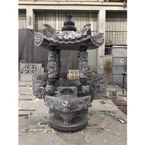 石雕香爐-威霖石雕工程有限公司