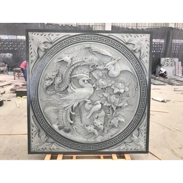 宗教石雕刻堵牆