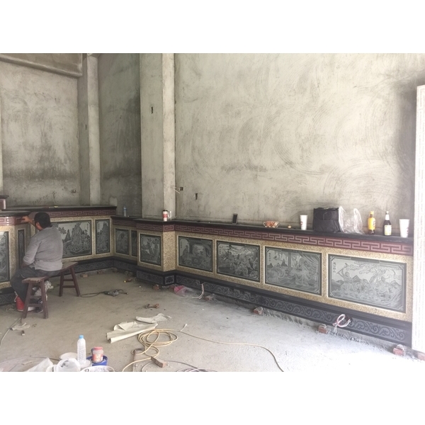 廟宇內殿石雕工程-威霖石雕工程有限公司