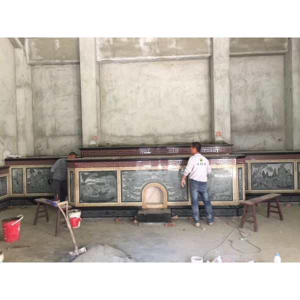 廟宇內殿石雕工程-威霖石雕工程有限公司