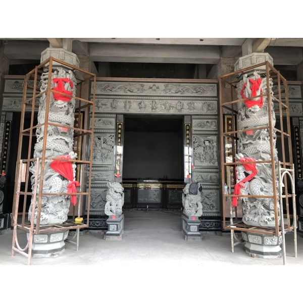 寺廟門面石雕工程 寺廟門面石雕工程