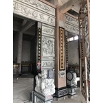 寺廟門面石雕工程