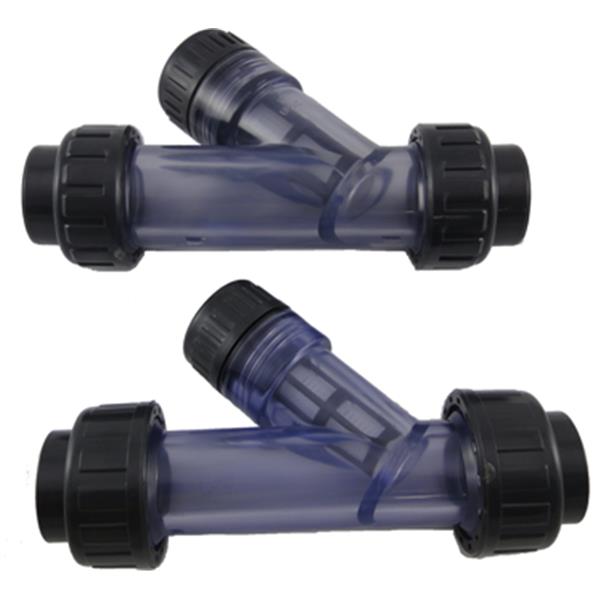 PVC 透明Y型過濾器