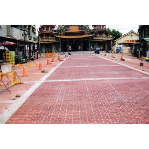 台西安海宮廟前廣場-全成園藝材料行