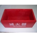 滅火器放置盒-雙入木製-保家消防器材行