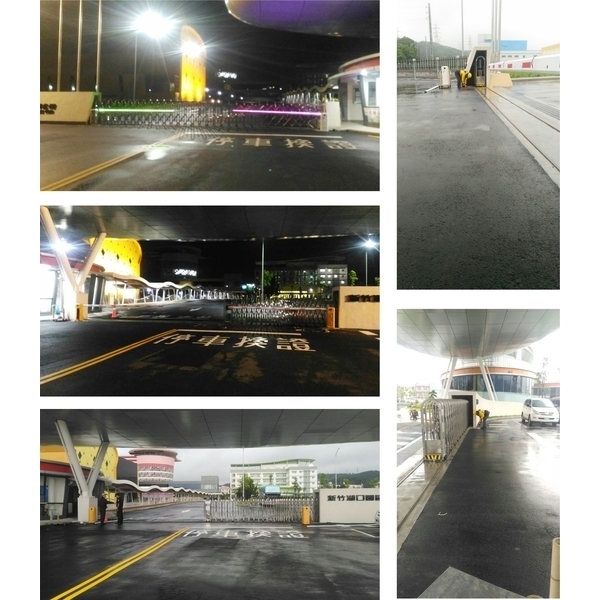 新竹湖口園區 電動柵欄機NB-350+LED檔桿-碩立停車設備股份有限公司