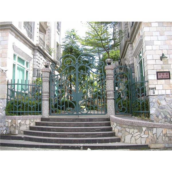 鍛造庭園大門-百昱鋼鐵有限公司