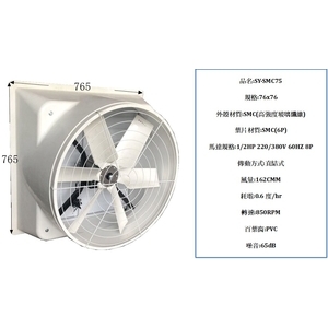 SMC75負壓排風機-盛用實業有限公司