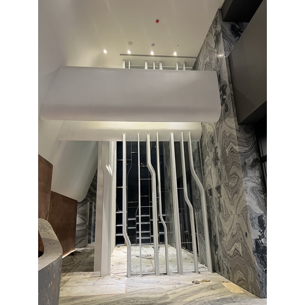 閱覽室造型隔間柱-高米金屬鍛造有限公司