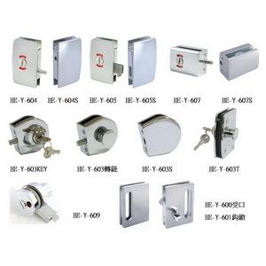 門栓 輔助鎖-宏易玻璃五金行