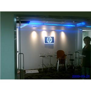 hp台中辦事處裝修工程-富堡裝潢工程行