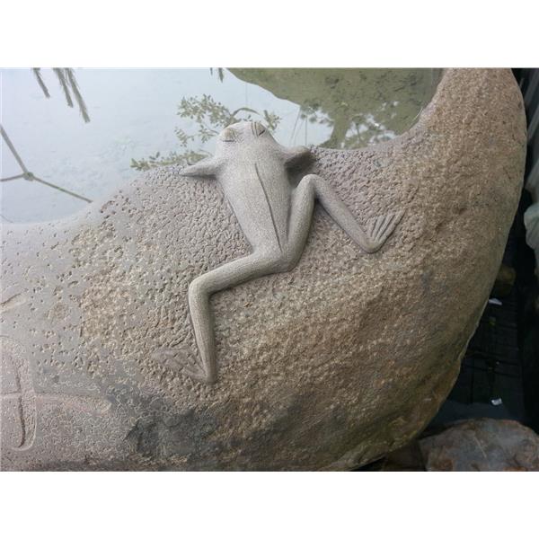 雕花石缽