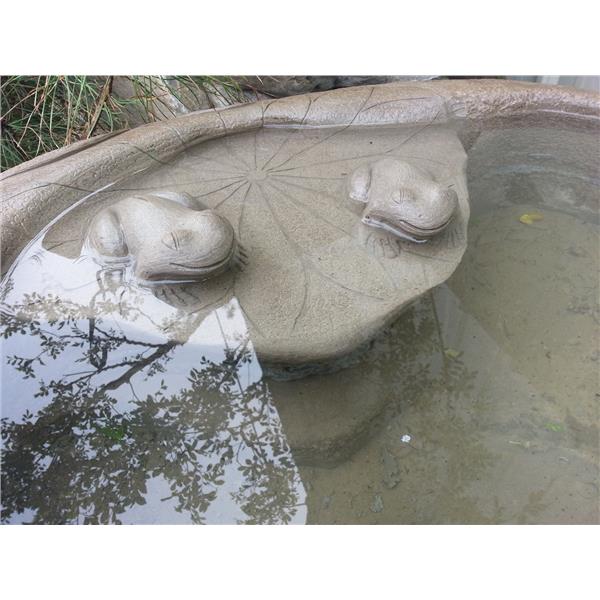 雕花石缽