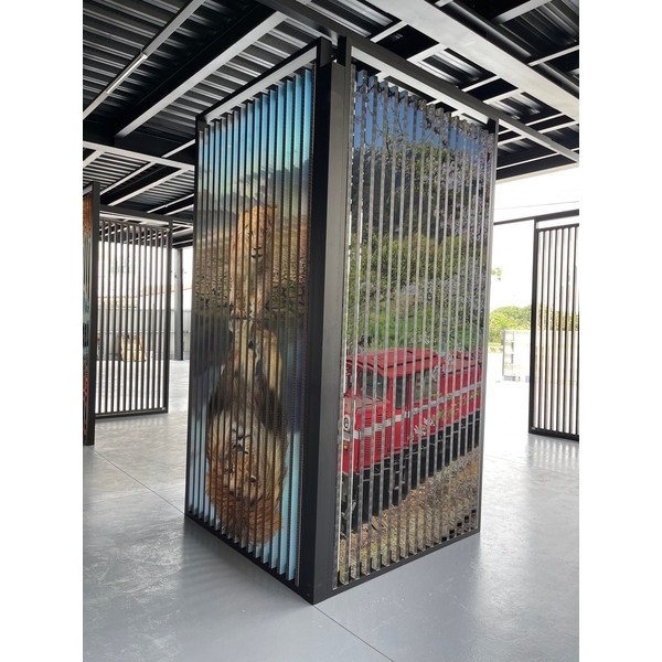 3D立體異相幻變鋁格柵-耀譽科技工業有限公司