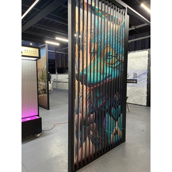 3D立體異相幻變鋁格柵
