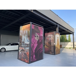 3D立體異相幻變鋁格柵-耀譽科技工業有限公司