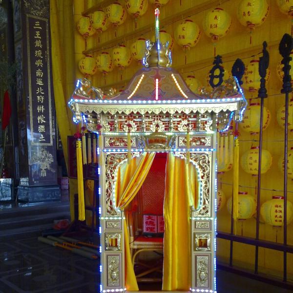 小琉球東隆宮王爺轎-台灣勁亮光電有限公司