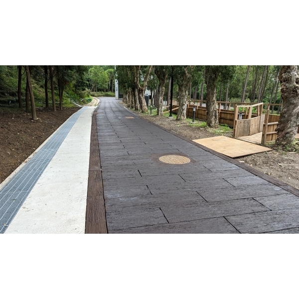 仿枕木步道及鋪面-三榮建材工業股份有限公司