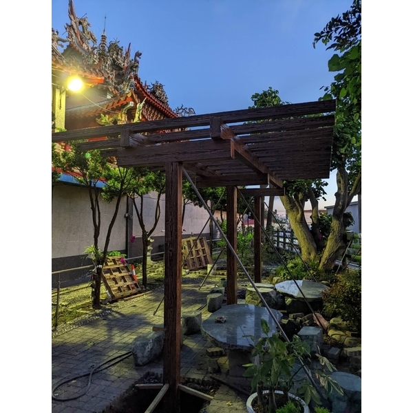 仿木花架-三榮建材工業股份有限公司
