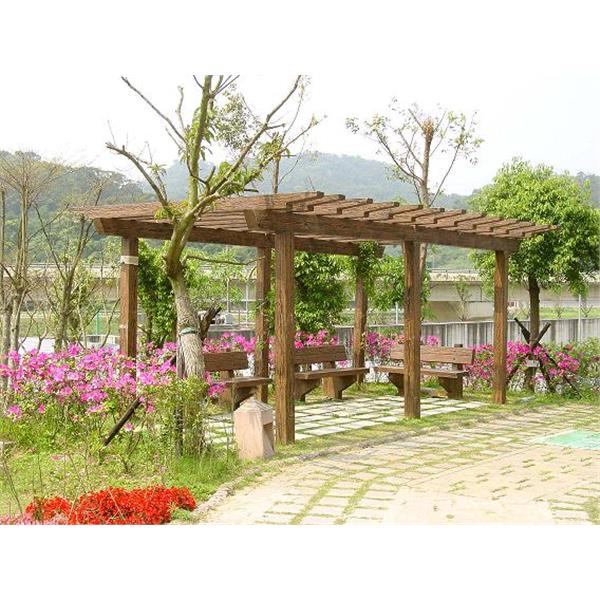 仿木花架-三榮建材工業股份有限公司