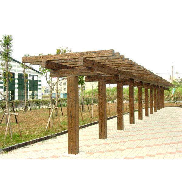 仿木花架-三榮建材工業股份有限公司