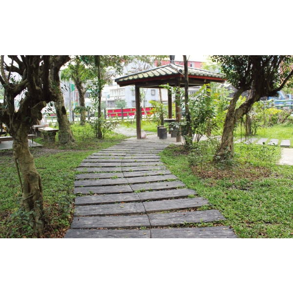 仿枕木步道-三榮建材工業股份有限公司
