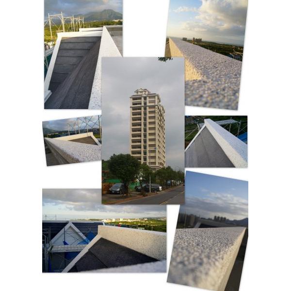 興格建設甜水郡名人賞第二期屋頂造型抿石 興格建設甜水郡名人賞第二期屋頂造型抿石