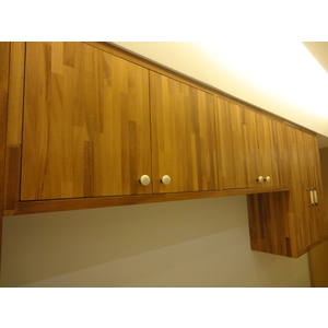 金檀木實木集成吊櫃訂製-尼可企業社