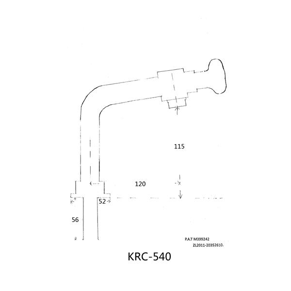 KRC-540尺寸圖