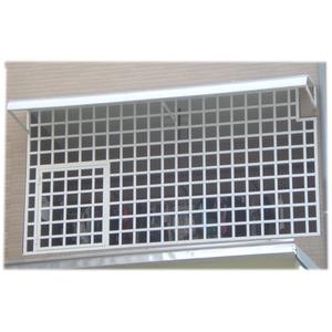 鋁合金防盜格子開口窗-永翔鋁門窗有限公司