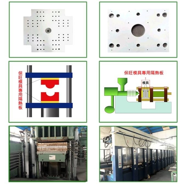 模具專用隔熱板-保旺事業股份有限公司