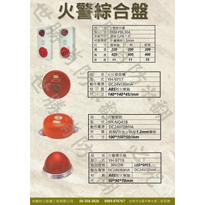 火警警報設備DM-世勝防災設備工程有限公司
