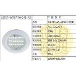 嵌頂式LED燈-世勝防災設備工程有限公司