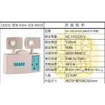 壁掛式LED燈-世勝防災設備工程有限公司