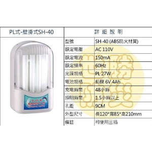 PL壁掛式LED燈-世勝防災設備工程有限公司