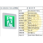 超薄型緊急出口燈-世勝防災設備工程有限公司