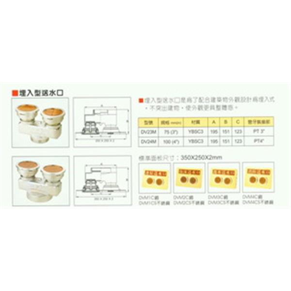 送水口-埋入型 送水口-埋入型